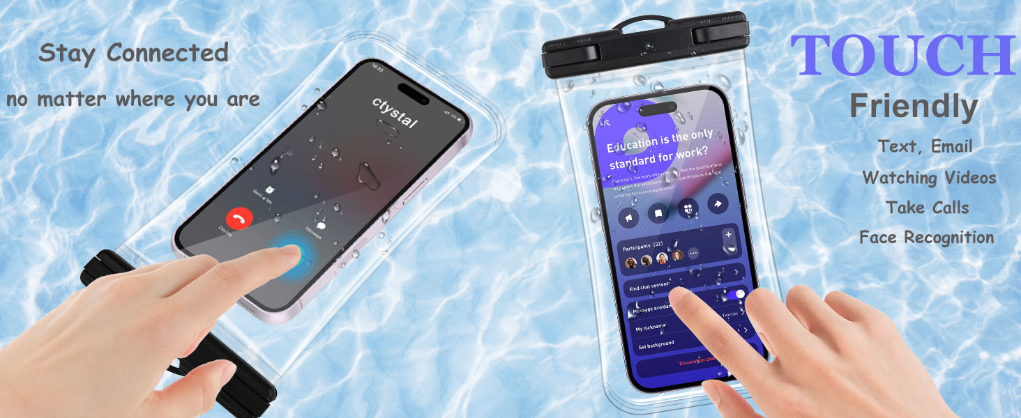 Waterproof Phone Dry Bag phone waterproof pouch waterproof phone case with lanyard