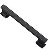 Alzassbg 10 Pack Oil Rubbed Bronze Cabinet Pulls, 5 Inch(128mm) Hole Centers Cabinet Handles Kitc...