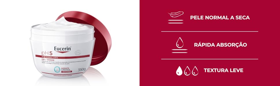 Proteção e hidratação para peles sensíveis.