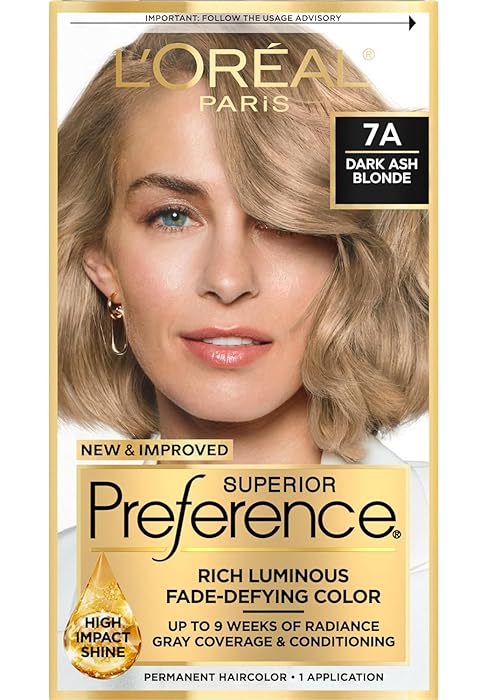 Preference, Shade 7A Dark Ash Blonde