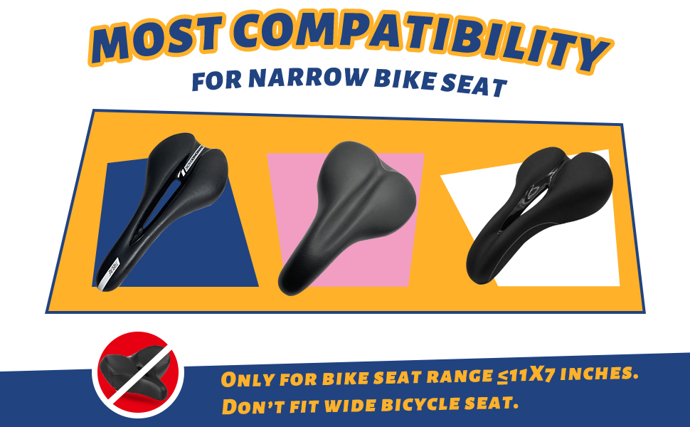 CYCLESPEED Bike Seat Cover Gel Bike Seat Covers for