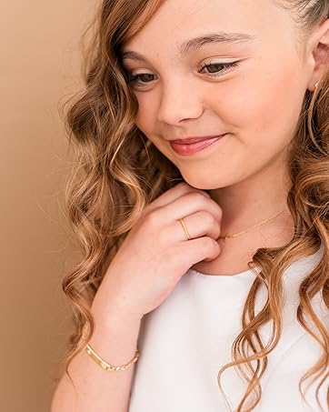 gold jewlery for little girls sterling silver