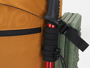 Climbing tent straps