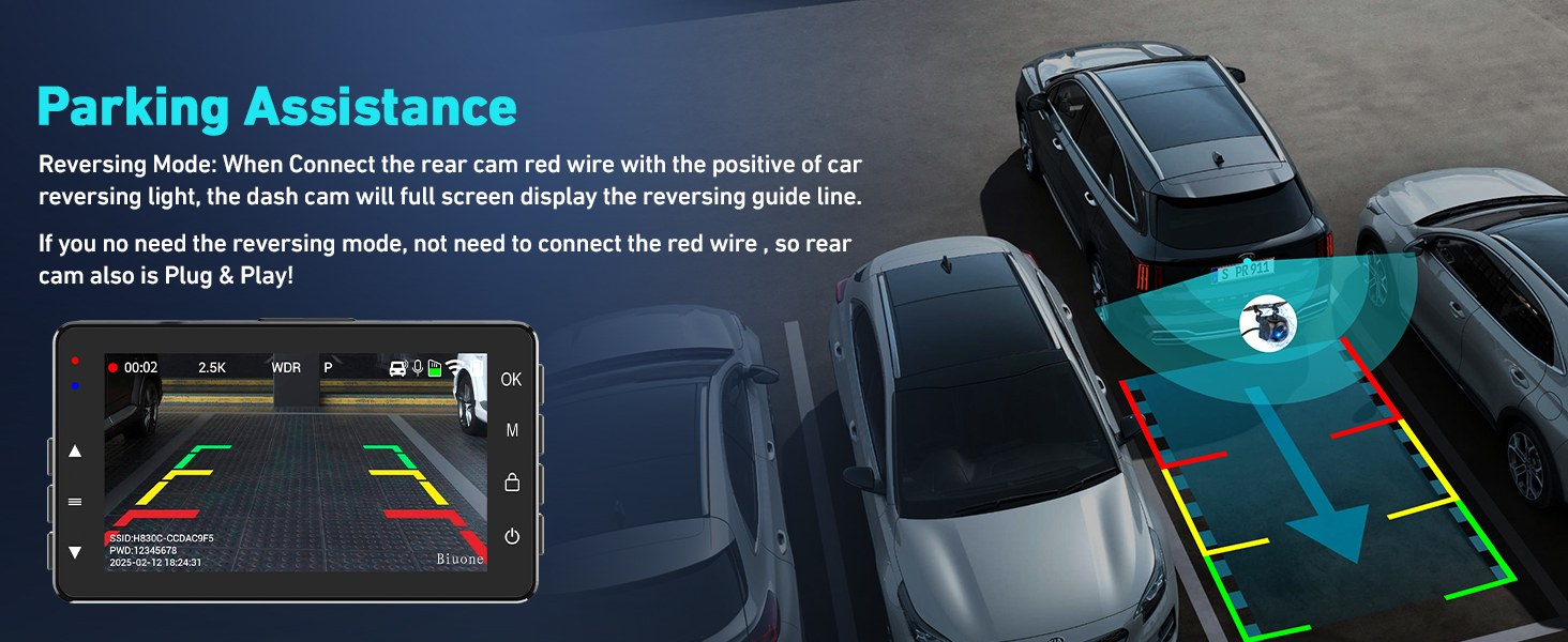 front and rear dash camera