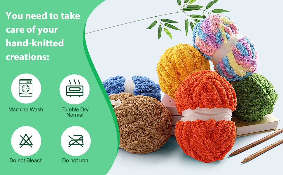 Chunky Chenille Yarn for Crocheting - Fluffy Yarn for Crochet - Jumbo Yarn for Hand Knitting (Blue Gray)
| Super Bul F199735b 09cc 456d 99fb 215c892e24fc. CR0,0,970,600 PT0 SX970 V1