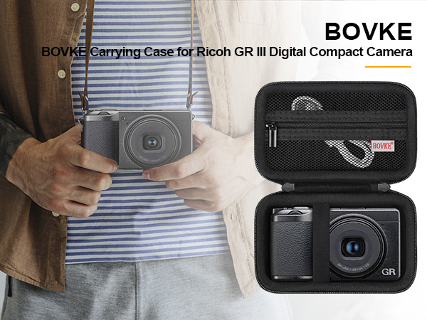 RICOH GR Ⅲx ポーチ付き Amazon.com : BOVKE Carrying Case Compatible with Ricoh GR
