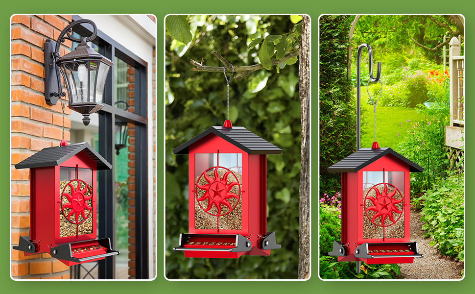 bird feeders for outdoors