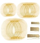Teenitor Hair Nets Invisible Elastic Edge Mesh and Bobby Pins Set,40 Pieces HairNets, 80 Pieces U...