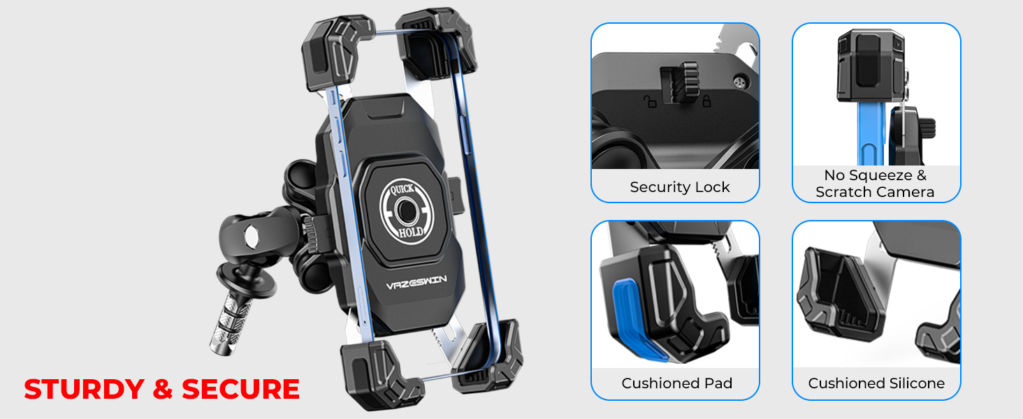 phone holder for motorcycle