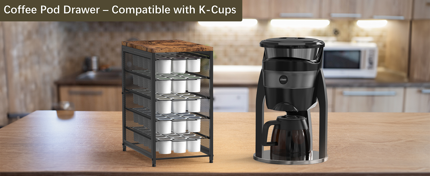 Coffee Pod Drawer for K Cup 