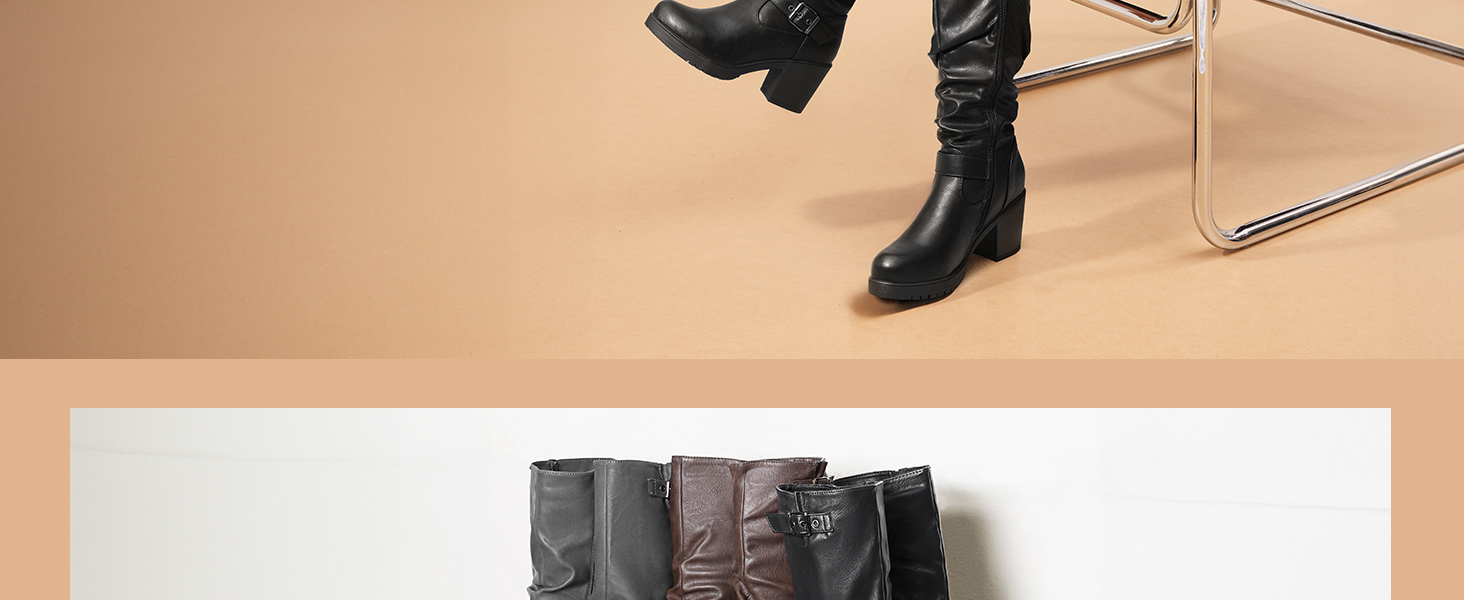 WOMEN KNEE HIGH BOOTS