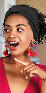 satin lined headband for black women