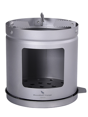 Amazon | Boundless Voyage チタン ウッドストーブ 五徳付き