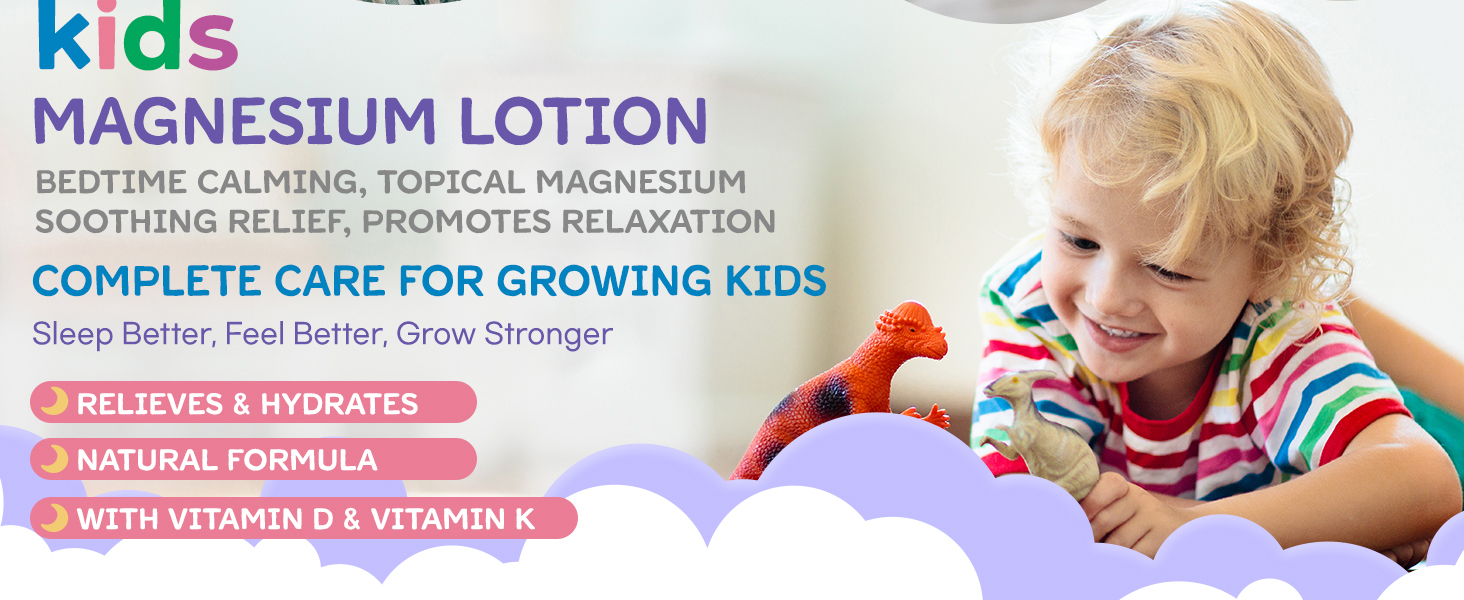 Kids Magnesium Lotion
