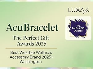luxlife perfect gift award for best wearable wellness accessory brand 2025