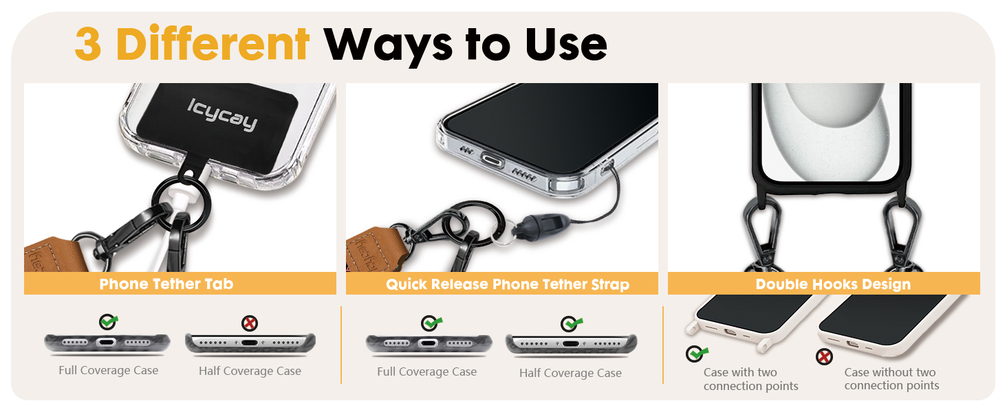 phone lanyard crossbody