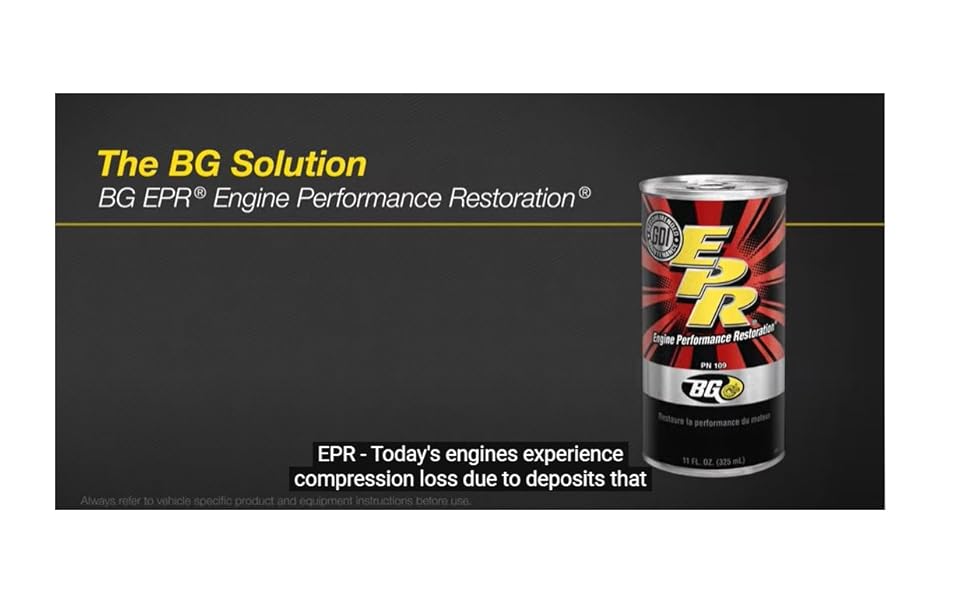 Smilyeez Listing for BG EPR Compression Engine Performance