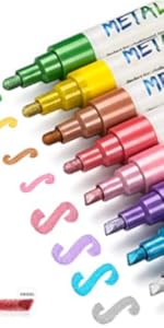 Liquid chalk metallic