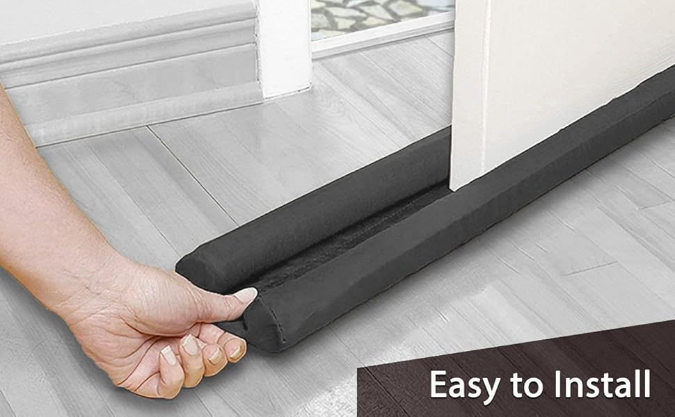 Sapphire Home Door Draft Stopper, 30 to 36 Inch Adjustable