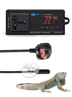 womnub 2023 Upgraded Digital LED Temperature Controller, Reptile ...