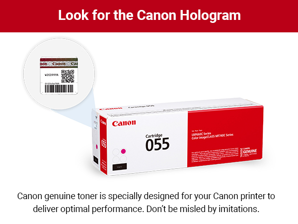 Amazon.com: Canon Genuine 055 Cyan Toner Cartridge
