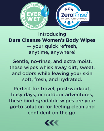 Duracleanse, Womens Wipes