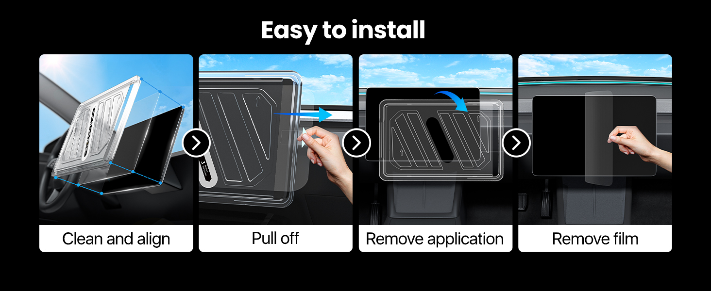 Tesla Model Y Screen Protector Accessories