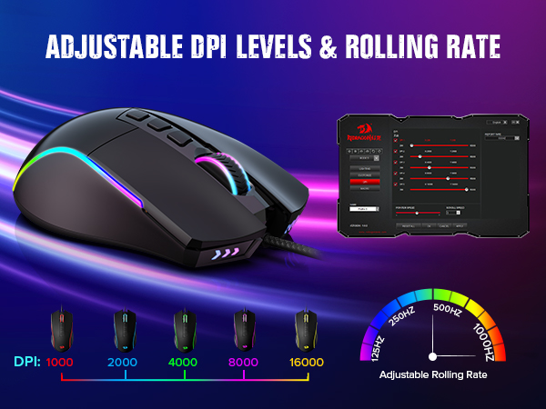 16000 DPI Gaming Mouse