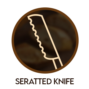 SERATTED KNIFE
