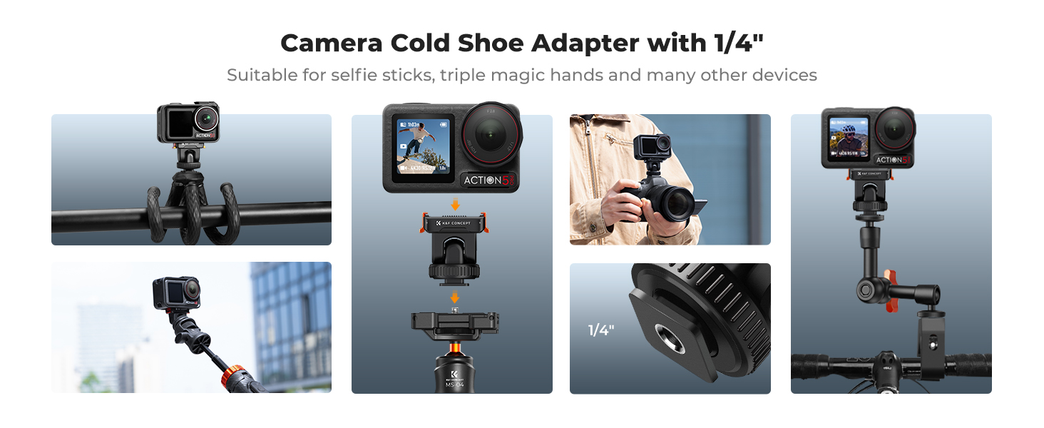 Cold Shoe Adapter Mount