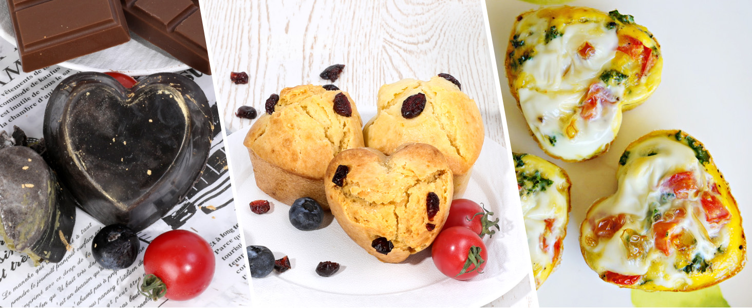 love heart shape cake