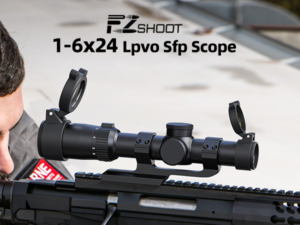 Amazon.com : EZshoot 1-6X24 LPVO Rifle Scope with 5 Levels
