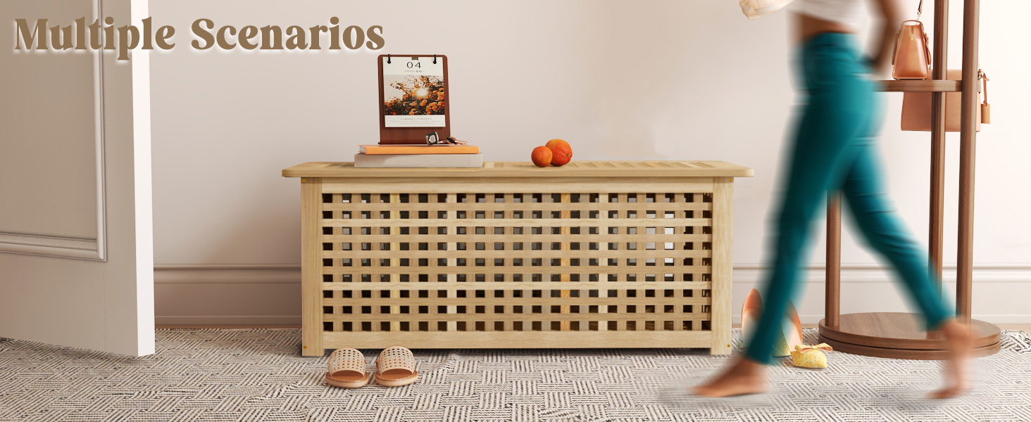 bench with storage and seating