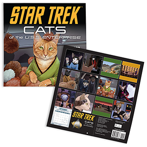 Star Trek: Cats of the U.S.S. Enterprise 2023 Wall Calendar: CBS:  0676728042631: Amazon.com: Books