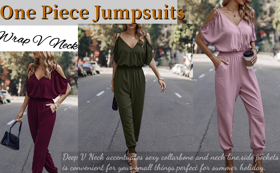 Amazon.com: AHAIJ Jumpsuits for Women Dressy 2023 Summer