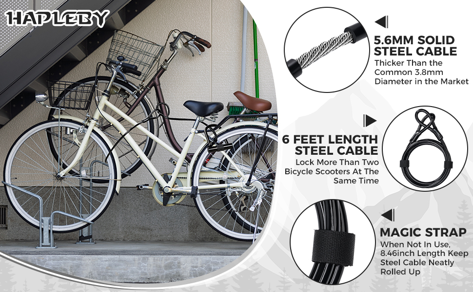 Bike U-Lock A+4