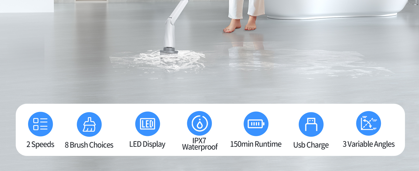 Electric Spin Scrubber