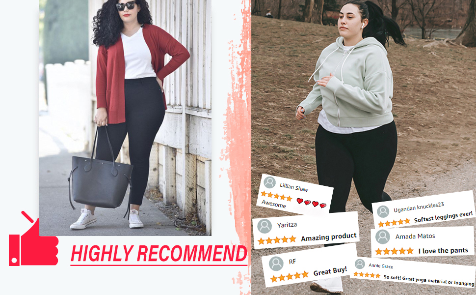 plus size leggings