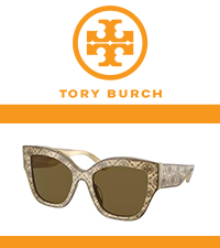 Tory Burch TY7184U 192987 54MM Black With Ivory Piping/Solid