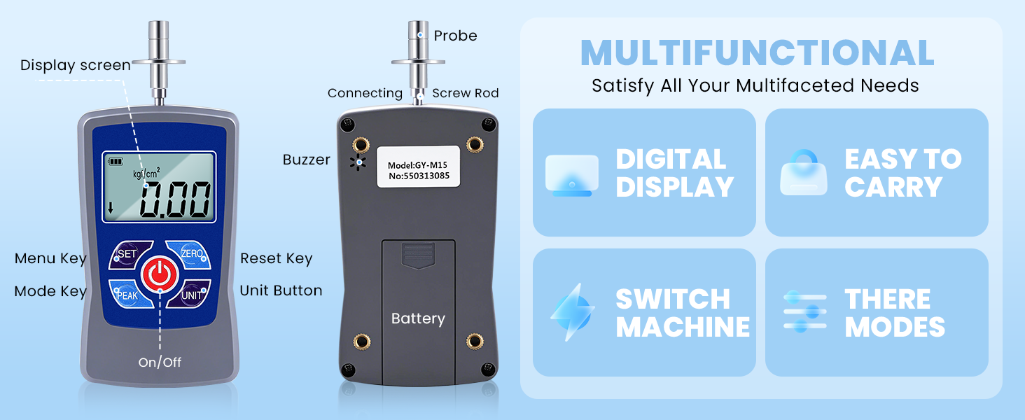Digital Fruit Hardness Tester