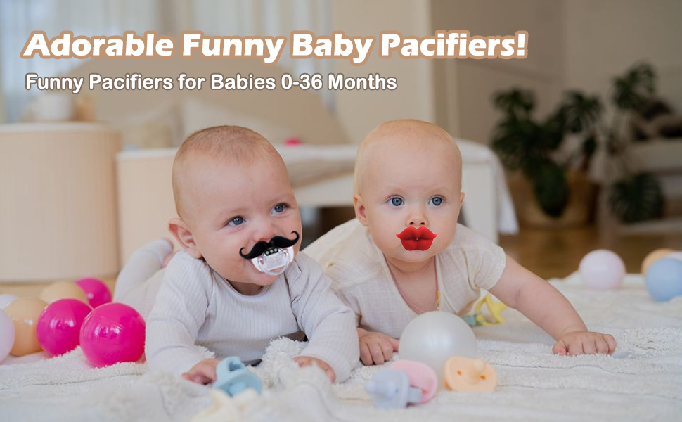 Funny Baby Pacifiers