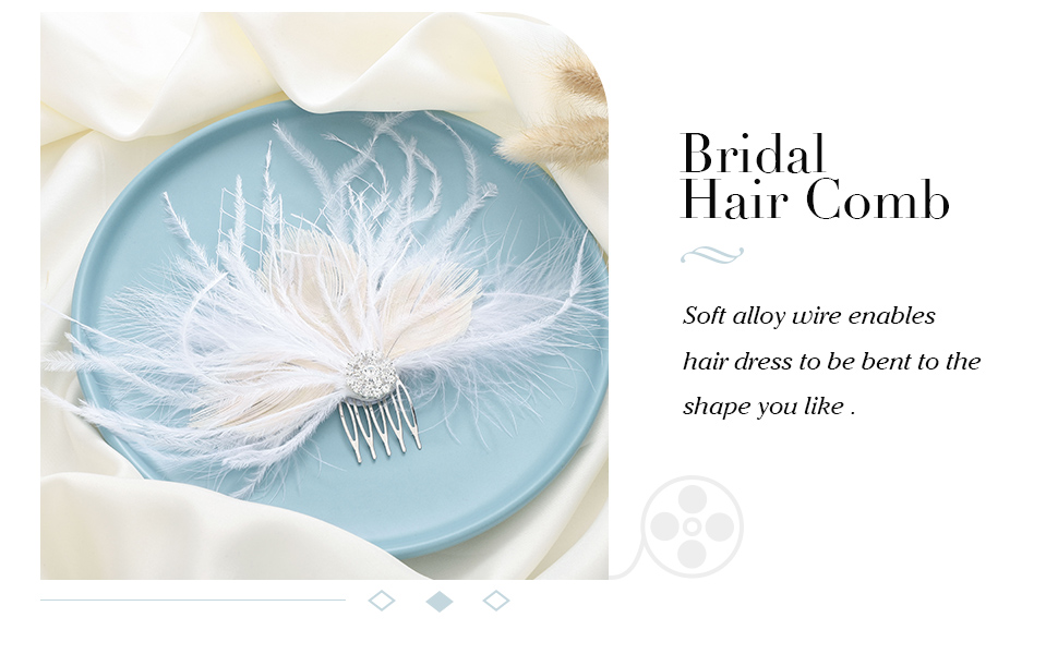 wedding hair accessories for brides