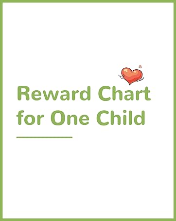 REWARD CHART FOR ONE KID
