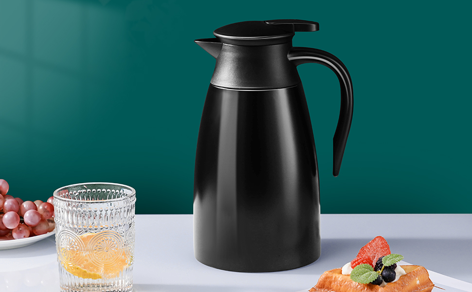 PARACITY Coffee Carafes for Keeping Hot, 18/8 Carafe for