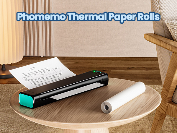 【新品】Phonemo Printer Paper 9個入り Amazon.com: Phomemo Portable Printer - Wireless & US Letter