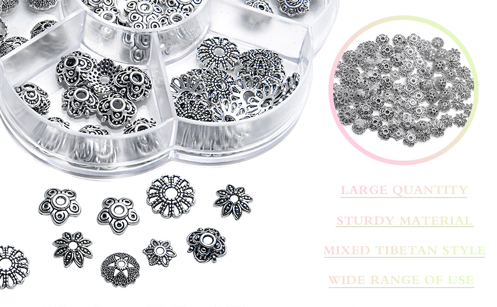 Vintage Flower Beads