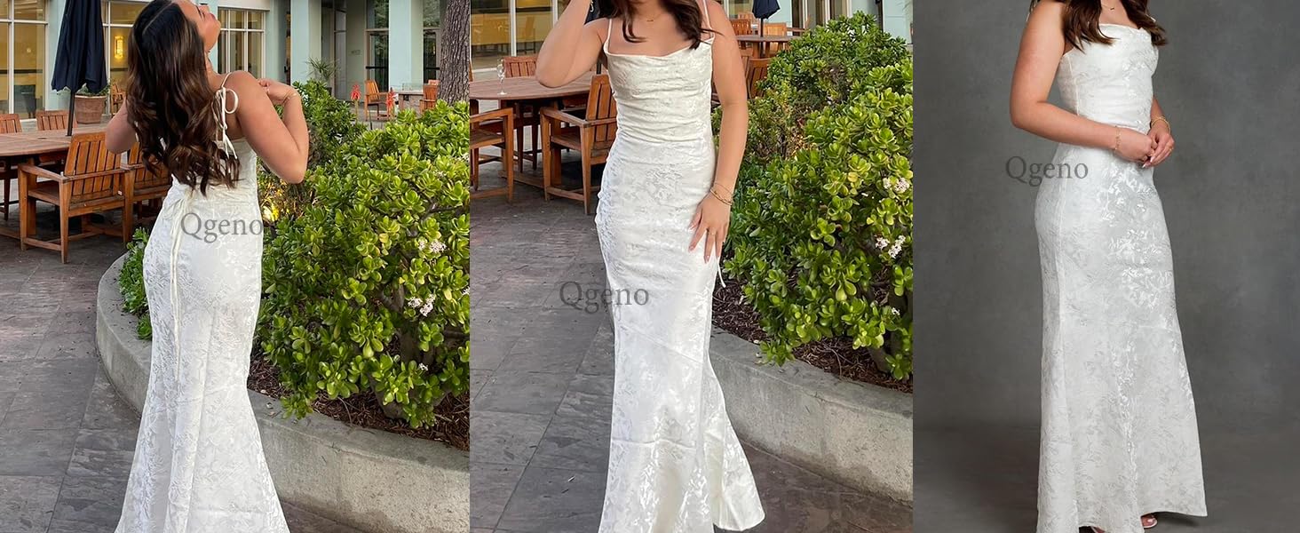 satin bridesmaid dress