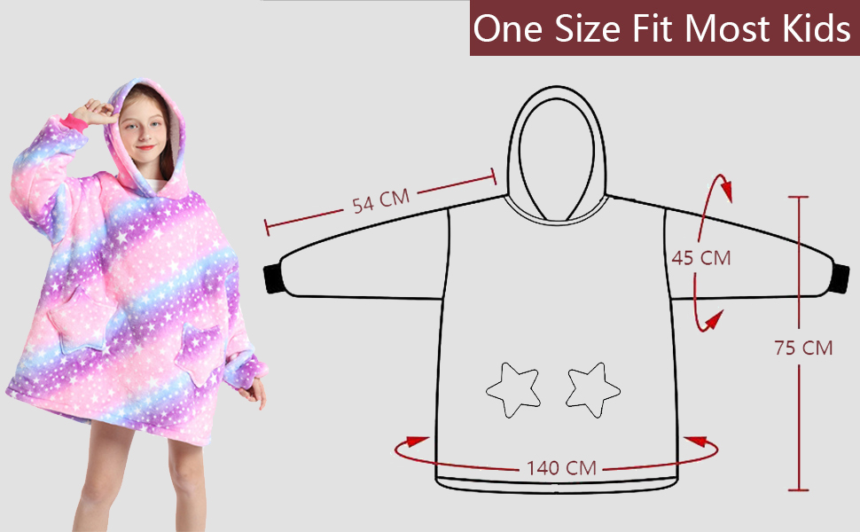 Detail Size-one size for most kids