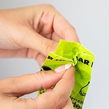 la cinta está atada en un nudo