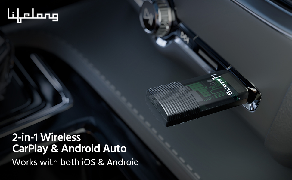carplay adapter dongle cars android apple lifelong